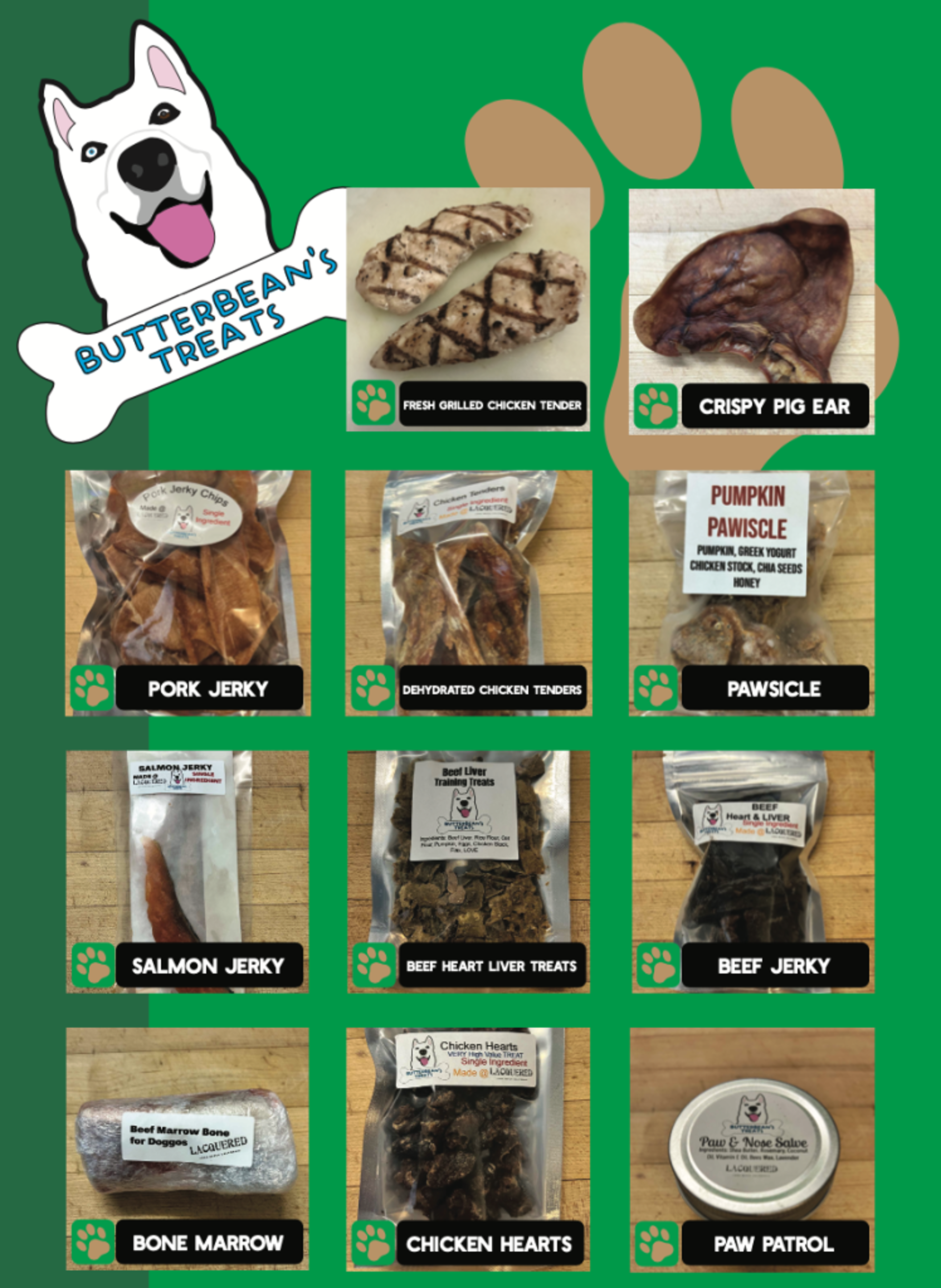 Treats made for good dogs