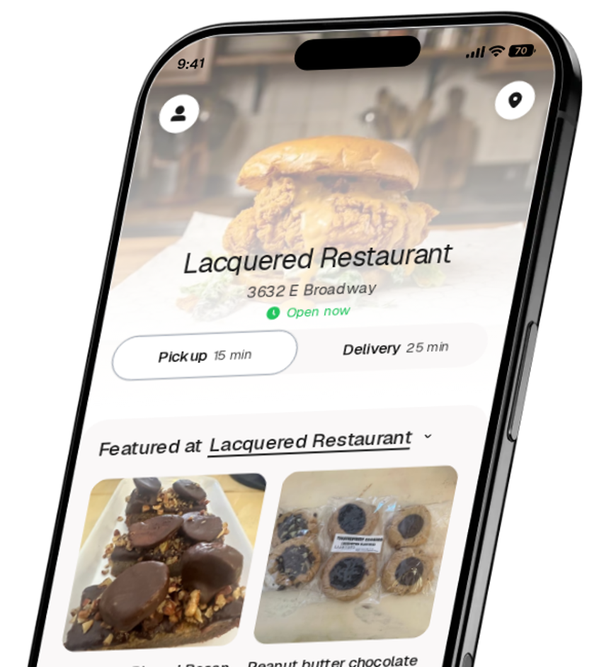 Lacquered Restaurant app preview