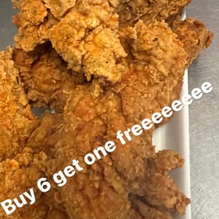 Buy 6 Fried Tenders get 1 FREE